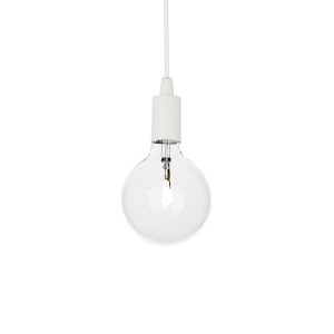 Lampa wisząca EDISON SP1 BIANCO biała 113302 Ideal lux