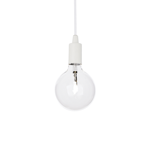 Lampa wisząca EDISON SP1 BIANCO biała 113302 Ideal lux