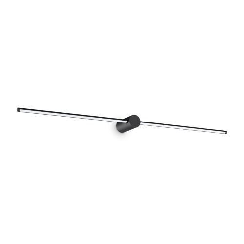 Kinkiet lampa ścienna galeryjka FILO AP D115 NERO 3000K IP20 Czarny 310152 Ideal lux