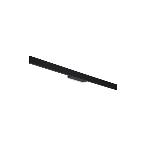 Kinkiet elewacyjny zewnętrzny LINEA AP D104 NERO 3000K IP54 Czarny 313498 Ideal lux