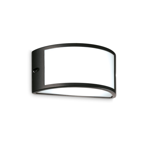 Kinkiet elewacyjny zewnętrzny REX-1 AP1 NERO  IP44 Czarny 322728 Ideal lux