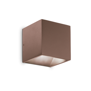 Kinkiet elewacyjny zewnętrzny RUBIK AP COFFEE 4000K IP54 Kawa 326634 Ideal lux
