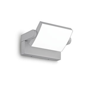 Kinkiet elewacyjny zewnętrzny z regulowanym światłem SWIPE AP GRIGIO 3000K IP54 Szary 326863 Ideal lux