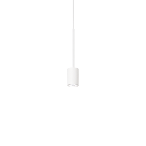 Lampa wisząca ARCHIMEDE SP CILINDRO BIANCO 3000K IP20 Biały 310589 Ideal lux