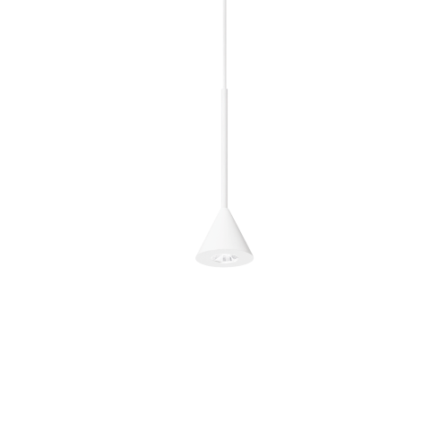 Lampa wisząca ARCHIMEDE SP CONO BIANCO 3000K IP20 Biały 310596 Ideal lux