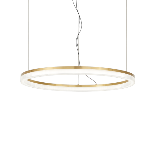 Lampa wisząca CROWN SP D80 3000K IP20 Mosiądz 314921 Ideal lux