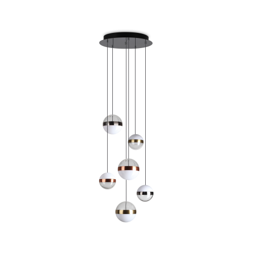 Lampa wisząca GALAXY SP6 3000K IP20 Biały 321172 Ideal lux