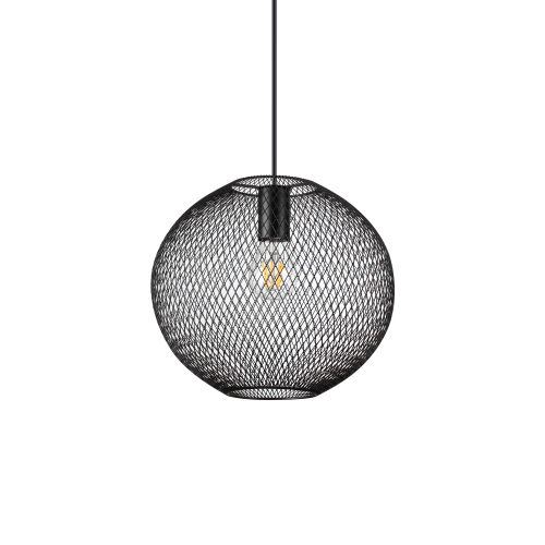 Lampa wisząca NET SP1 D29 NERO  IP20 Czarny 313788 Ideal lux