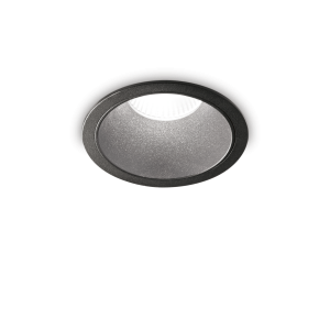Oczko sufitowe wpuszczane GAME TRIM ROUND 11W BK BK IP65 3000K IP20 Czarny 327754 Ideal lux