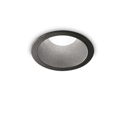 Oczko sufitowe wpuszczane GAME TRIM ROUND 11W BK BK IP65 3000K IP20 Czarny 327754 Ideal lux