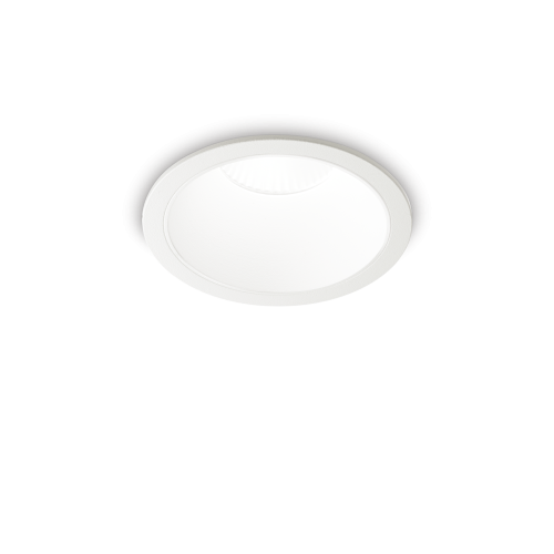 Oczko sufitowe wpuszczane GAME TRIM ROUND 11W WH WH IP65 3000K IP20 Biały 313191 Ideal lux