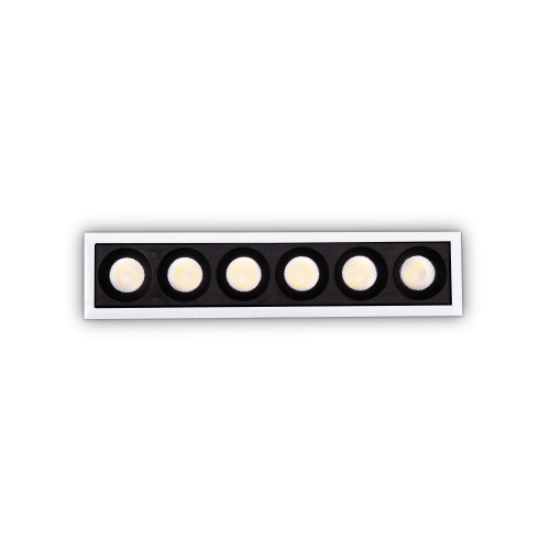 Lampa wpuszczana LIKA FI SLIM 19W WH 3000K IP20 Biały 327518 Ideal lux