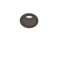 Oczko sufitowe wpuszczane QUARK FI 2.8W BK 3000K IP20 Czarny 305844 Ideal lux
