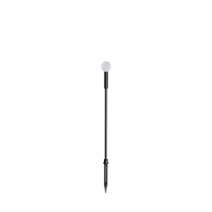 Wbijana lampa zewnętrzna IP65 TWIGGY SPHERE PT H65 Czarny 347905 Ideal Lux