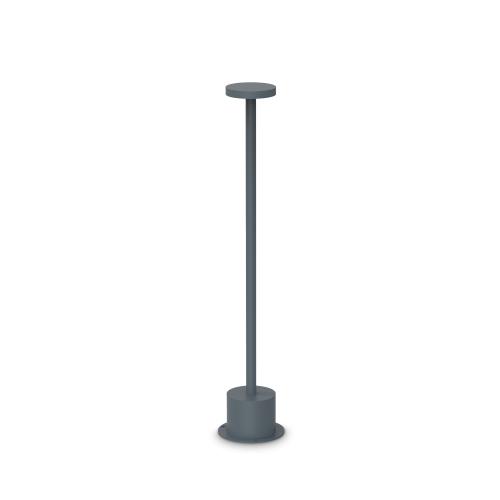 Lama zewnętrzna stojąca TOFFEE PT D080 H050 Antracyt 347776 Ideal Lux