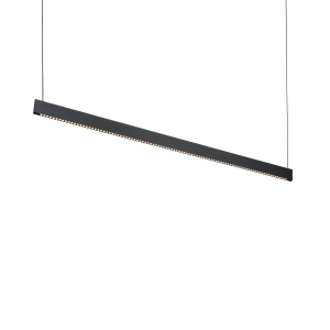 Lampa wisząca STEEL SLIM WIDE 1200 MM 3000K BK 348384 Ideal Lux