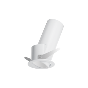 Lampa wpuszczana QUARK FI 12W ADJUSTABLE 3000K WH 344805 Ideal Lux