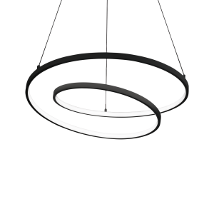 Lampa wisząca OZ SP D80 ON-OFF Czarny 2700K 342412 Ideal Lux