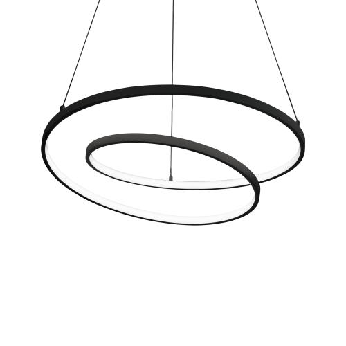 Lampa wisząca OZ SP D80 ON-OFF Czarny 4000K 342443 Ideal Lux