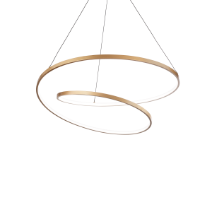 Lampa wisząca OZ SP D60 ON-OFF Mosiądz 2700K 342368 Ideal Lux