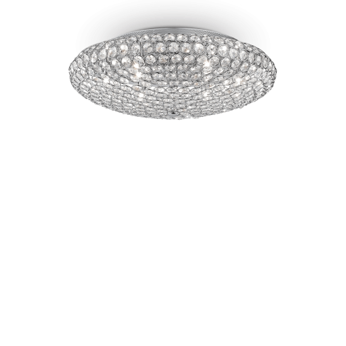 Lampa sufitowa KING PL9 chrom 073255 Ideal lux