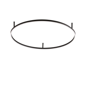 Lampa sufitowa ORACLE SLIM PL D090 ROUND 4000K ON-OFF BK 341989 Ideal Lux