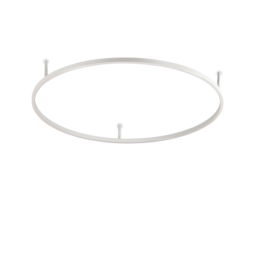 Lampa sufitowa ORACLE SLIM PL D090 ROUND 4000K ON-OFF WH 341996 Ideal Lux