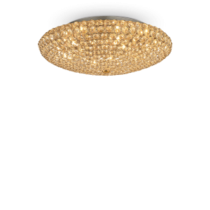 Lampa sufitowa KING PL9 złota 073262 Ideal lux
