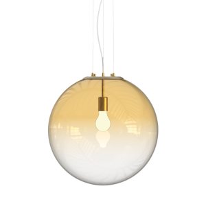 Lampa wisząca MAPA CLEAR SP1 D50 Bursztyn 346571 Ideal Lux