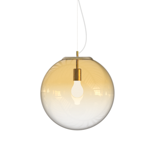 Lampa wisząca MAPA CLEAR SP1 D40 Bursztyn 346564 Ideal Lux