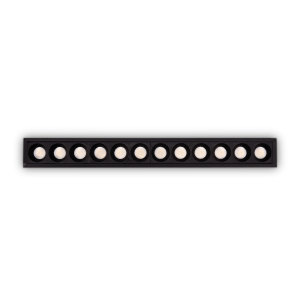 Lampa wpuszczana LIKA FI SLIM 20W 2700K BK 341682 Ideal Lux