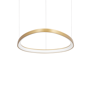 Lampa wisząca GEMINI SP D061 ON-OFF Mosiądz 2700K 341576 Ideal Lux