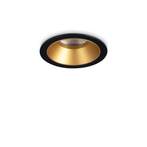 Lampa wpuszczana GAME TRIM ROUND 05W 3000K BK GD 349077 Ideal Lux