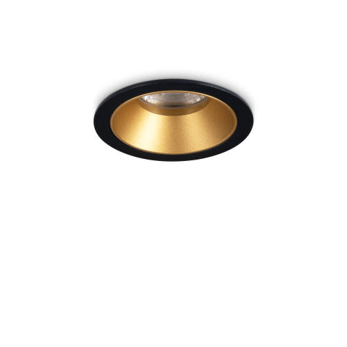 Lampa wpuszczana GAME TRIM ROUND 05W 3000K BK GD 349077 Ideal Lux