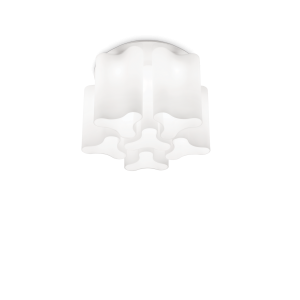 Lampa sufitowa COMPO PL6 biała 125503 Ideal lux