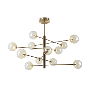 Lampa wisząca EQUINOXE SP12 Bursztyn SFUMATO 345383 Ideal Lux