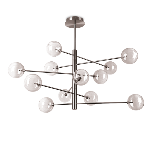 Lampa wisząca EQUINOXE SP12 Dymiony' SFUMATO 345390 Ideal Lux