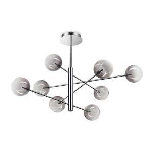 Lampa wisząca EQUINOXE SP8 Dymiony' SFUMATO 345437 Ideal Lux