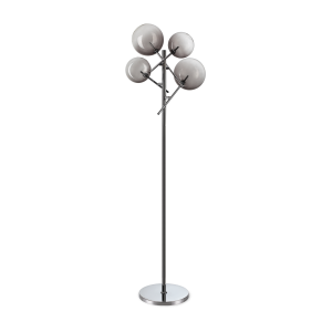 Słupek ogrodowy EQUINOXE PT4 Dymiony' SFUMATO 348292 Ideal Lux