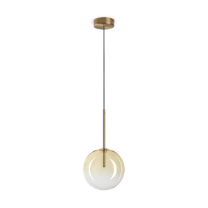 Lampa wisząca EQUINOXE SP1 D20 Bursztyn SFUMATO 345352 Ideal Lux