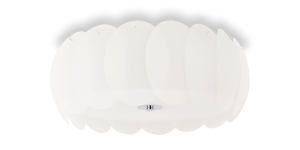 Plafon OVALINO PL8 biały 094014 Ideal lux