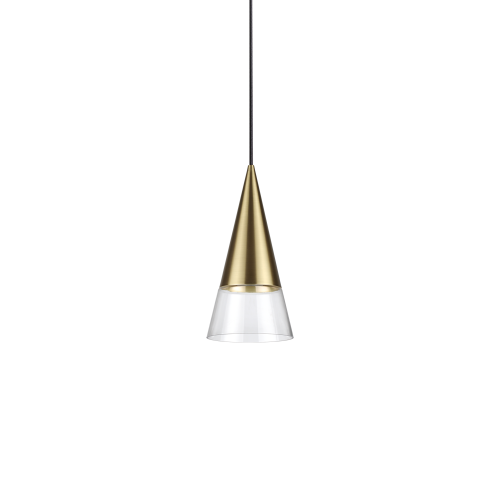 Lampa wisząca CONO SP1 Mosiądz 321479 Ideal Lux