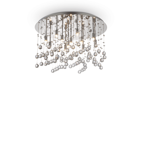 Lampa sufitowa MOONLIGHT PL12 chrom 077802 Ideal lux