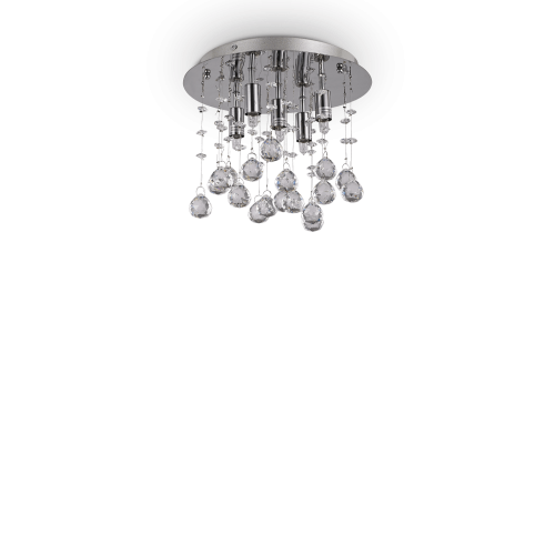 Lampa sufitowa MOONLIGHT PL5 chrom 094649 Ideal lux