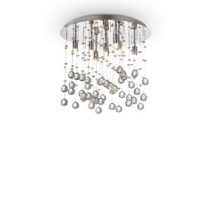 Lampa sufitowa MOONLIGHT PL8 chrom 077796 Ideal lux
