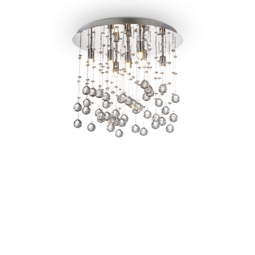 Lampa sufitowa MOONLIGHT PL8 chrom 077796 Ideal lux