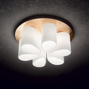 Lampa sufitowa DAISY PL6 biała 247779 Ideal lux