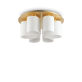 Lampa sufitowa DAISY PL6 biała 247779 Ideal lux