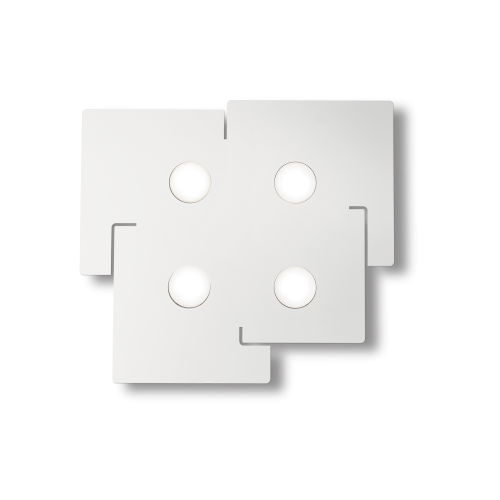 Plafon TOTEM PL4 biały 215778 Ideal lux