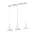 Lampa wisząca COCKTAIL SP3 BIANCO biała 074245 Ideal lux